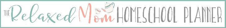 The Relaxed Mom Homeschool Planner & eCourse helps you set up a flexible system that works for you!