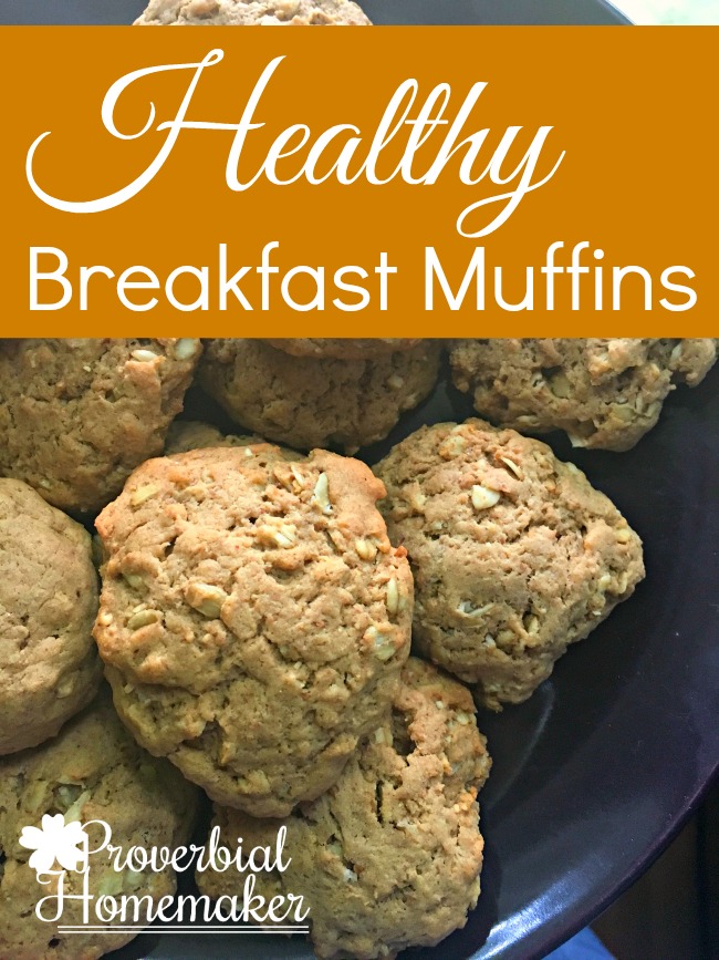 Healthy Breakfast Muffins for busy mornings!