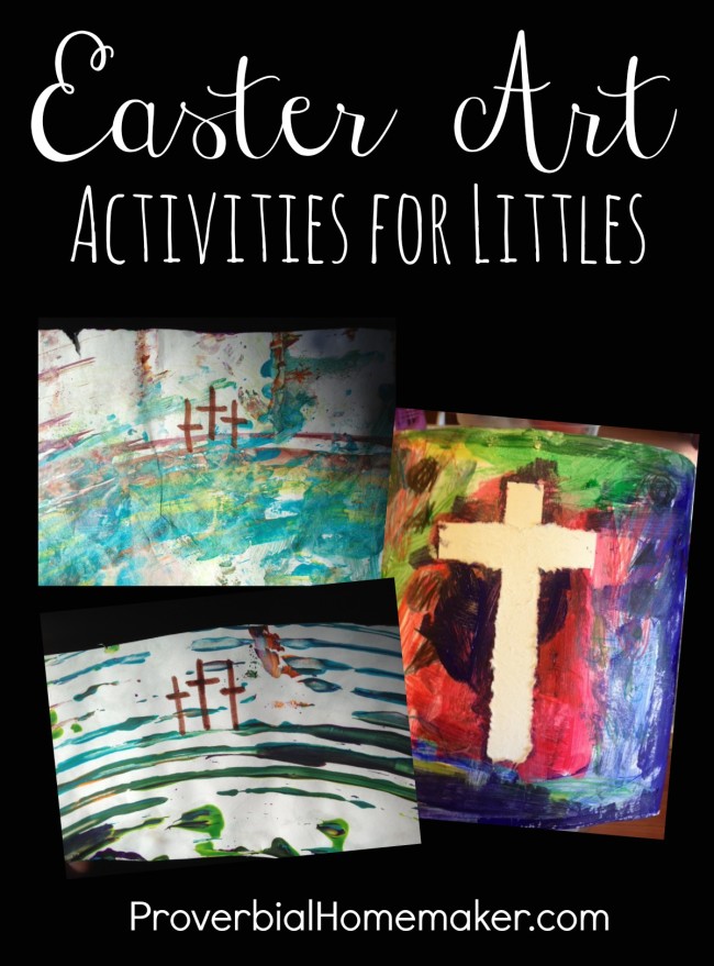 Christ-Centered Easter Art Activities for Littles