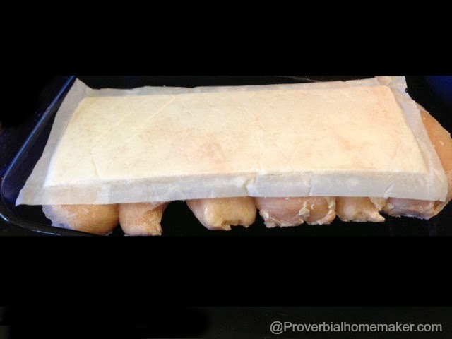 The Frozen Chicken Trick - Not so much of a trick, but still a good one to keep on hand when you forget to thaw the chicken for dinner!
