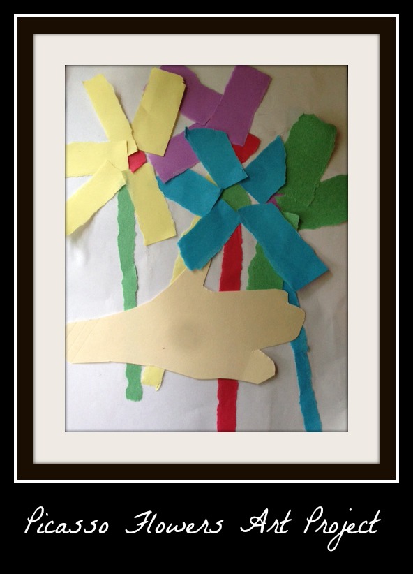 Picasso art project for pre-k and kindergarten