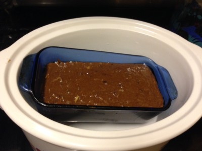 Crock pot zucchini bread