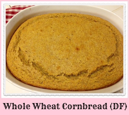 Whole wheat cornbread
