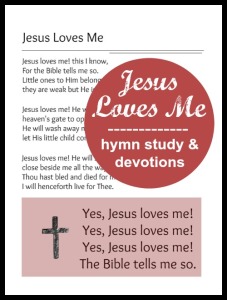 hymn study and devotions for kids