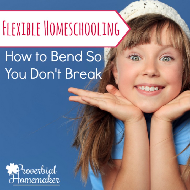Flexible Homeschooling: How to Bend So You Don't Break