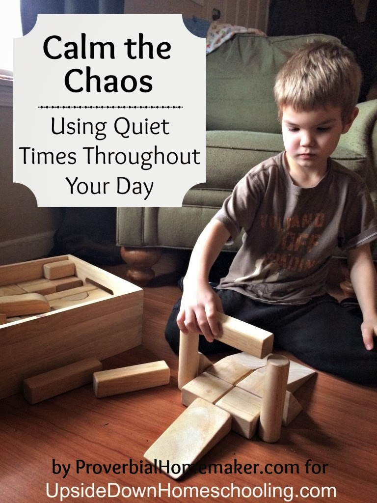 Calm the Chaos: Using Quiet Times Throughout Your day