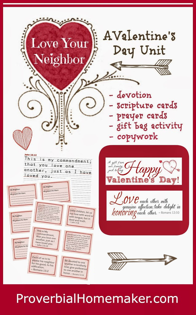 Love Your Neighbor: Valentine's Day Activities & Bible Study
