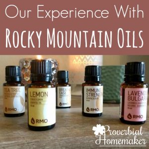 I was skeptical about essential oils but decided to give it a try, although I didn't want to sign up for an MLM. Check out our experience with Rocky Mountain Oils!