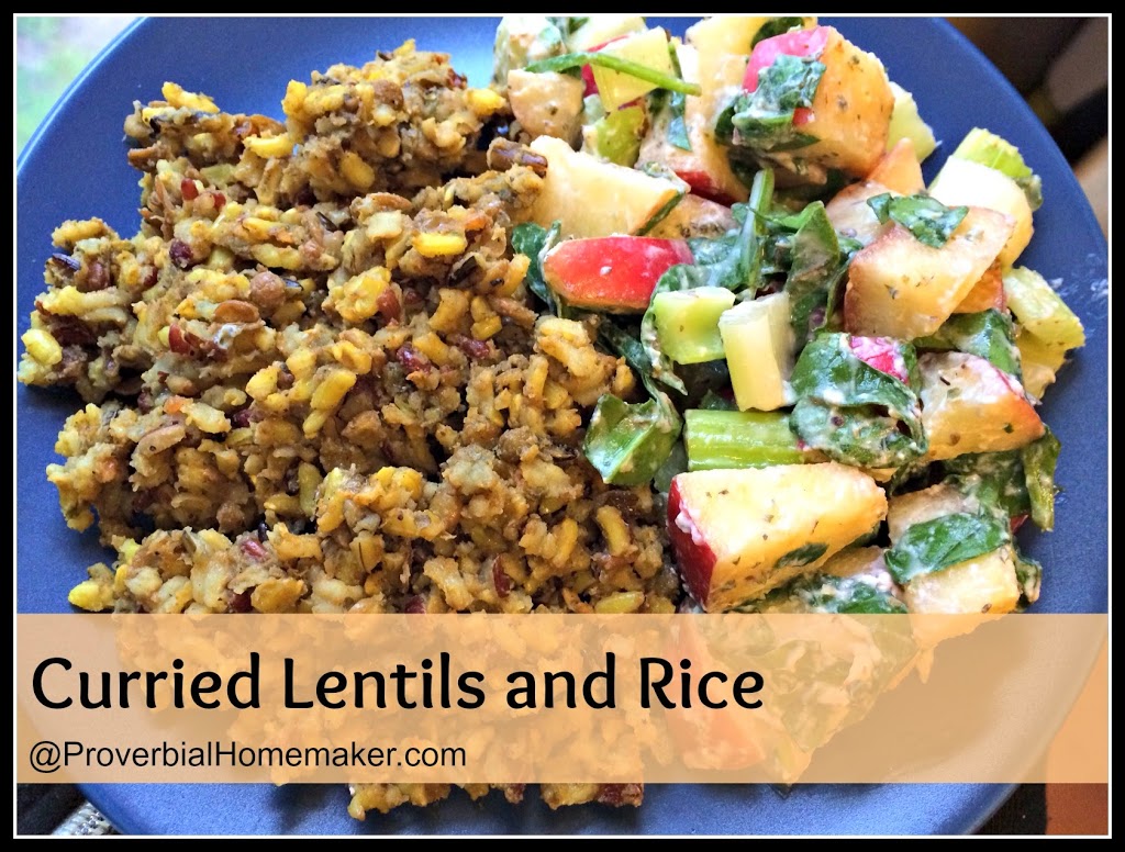 Curried Lentils and Rice Recipe