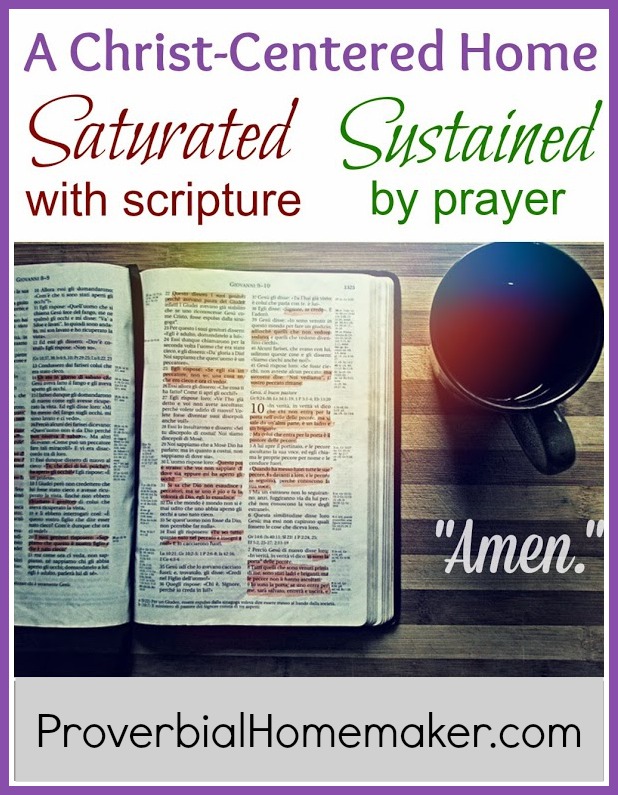 Christian Home Scripture and Prayer