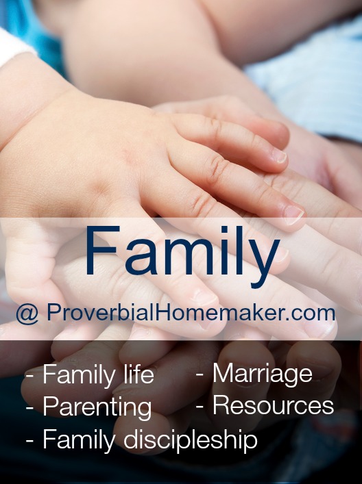 Family at Proverbial Homemaker