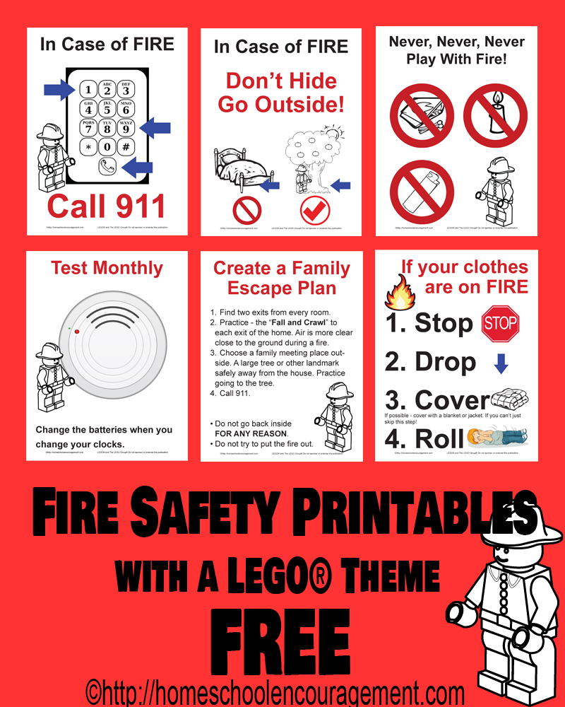 Home Fire Prevention For Kids Kit