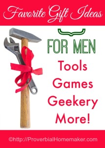 Fun and unique gift ideas for the men in your life!