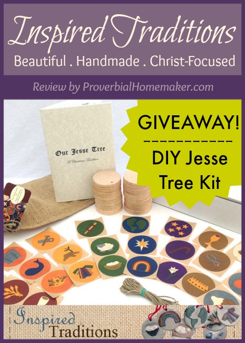 Jesse Tree ornaments from InspiredTraditions - A great advent activity for the whole family