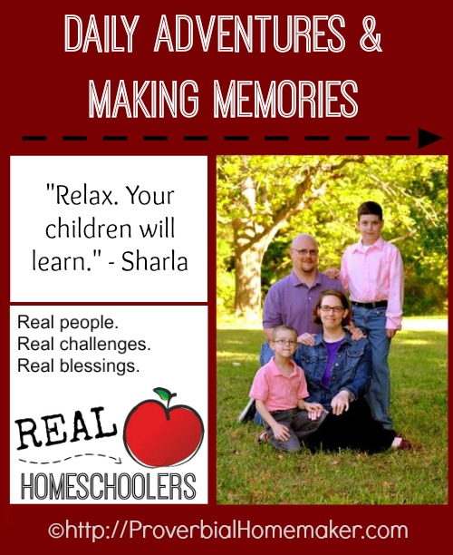 Real Homeschoolers Sharla