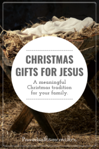 Birthday gifts for jesus