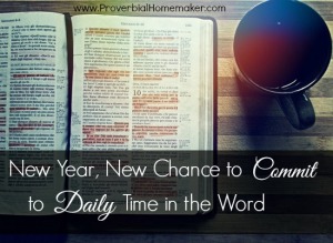 Commit to Time in the Word