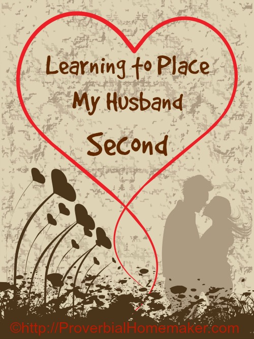 Learning to Place My Husband Second