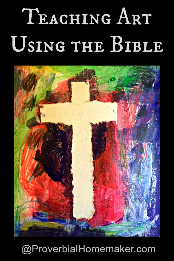 Teaching Art Using the Bible with great tips and ideas