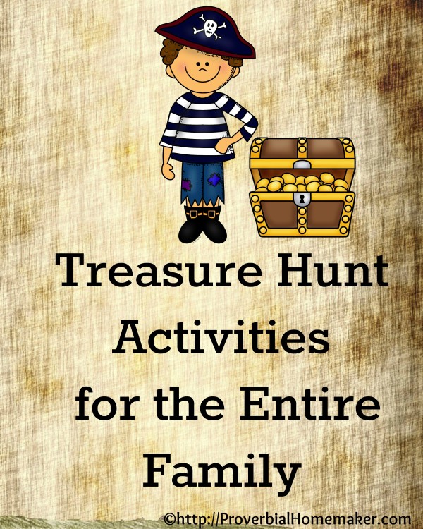 Have a treasure hunt activity that strengthens reading skills!