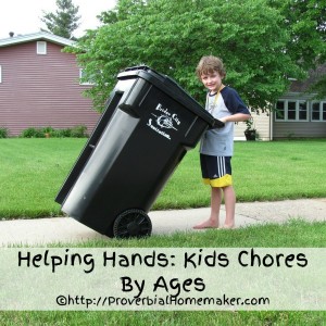 Teach your kids to be your helping hands with chores by age!