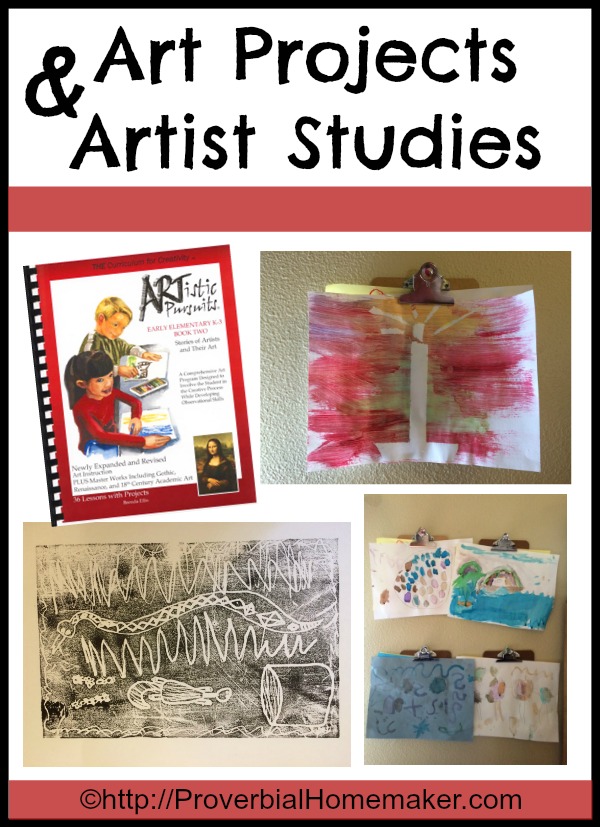 Art Projects and Artist Studies with ARTistic Pursuits