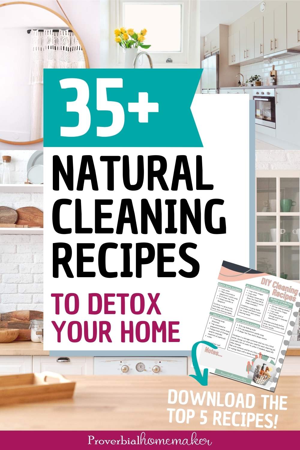 Roundup of natural cleaning products