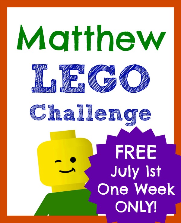 Kids learn the Matthew while playing with Legos!