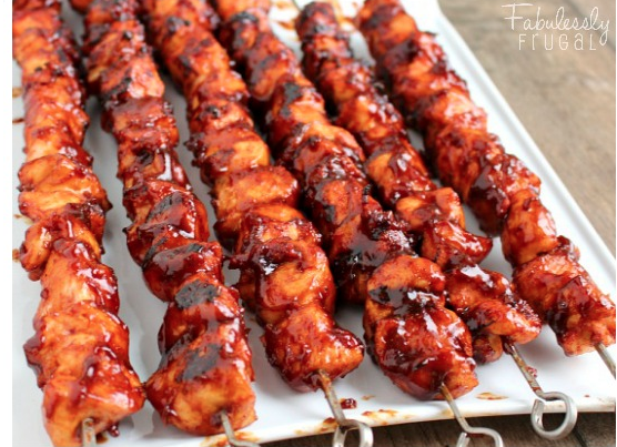 Best BBQ Chicken Kebabs