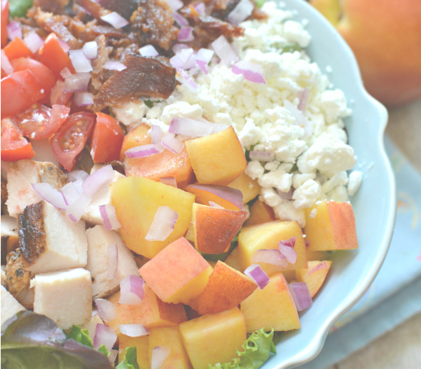 peachy cobb salad