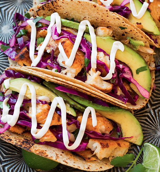 grilled fish tacos