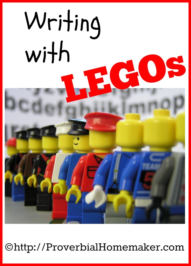 writing with legos