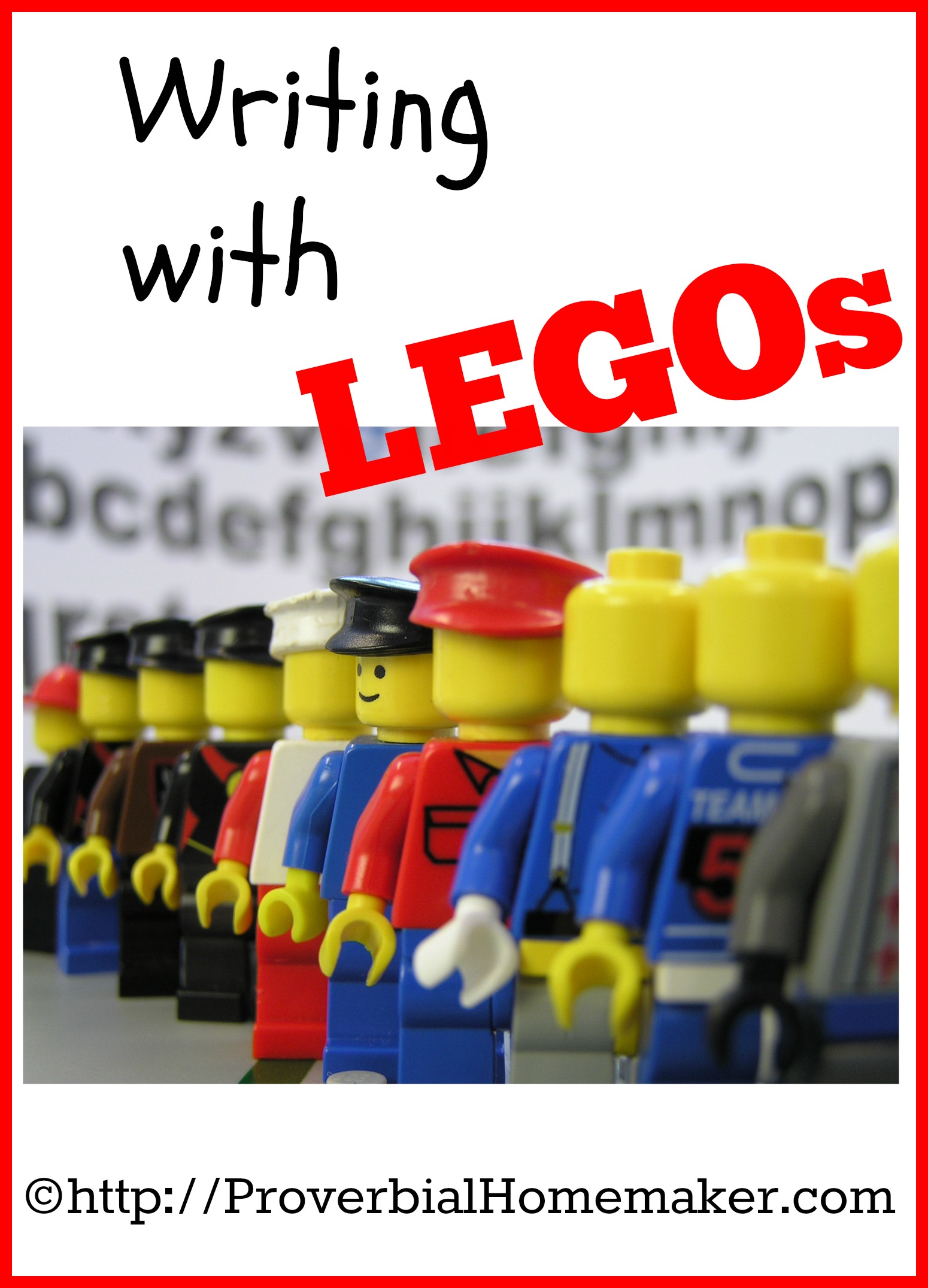 lego writing