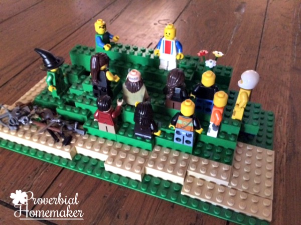 Build through the Bible with the Matthew Lego Challenge - Day 7: The Beatitudes