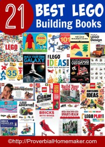 Check out some of these great books for Lego building tips