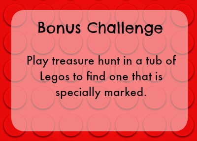 Bonus lego challenge - treasure hunt