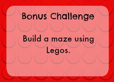 Bonus lego challenge - maze