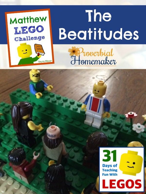 Build through the Bible with the Matthew Lego Challenge - Day 7: The Beatitudes