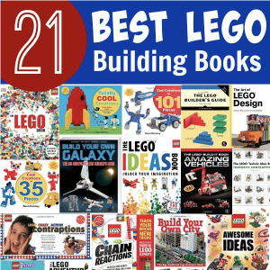 21 best Lego building books! Perfect Lego Christmas or birthday ideas for your little builders.