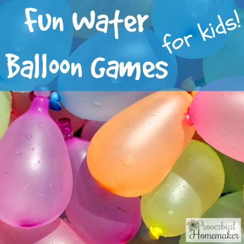 Water Balloon Games