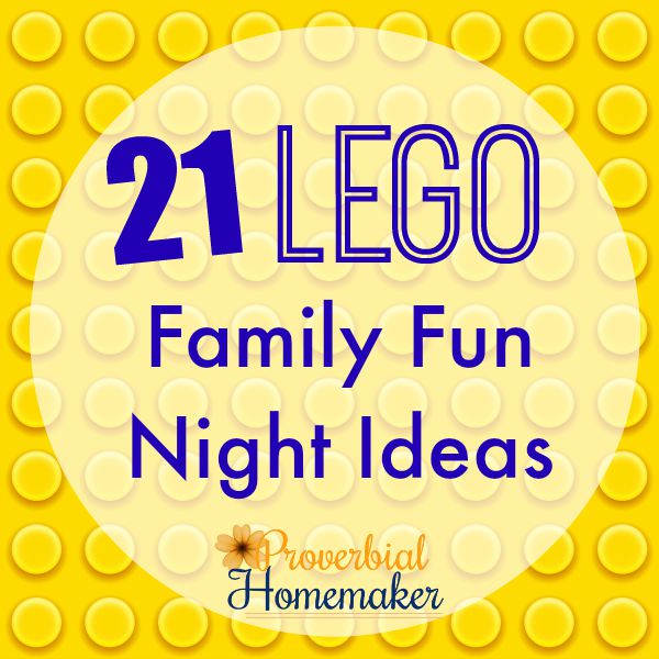 21 Lego Family Fun Night Ideas