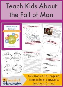 Teach Kids About the Fall of Man