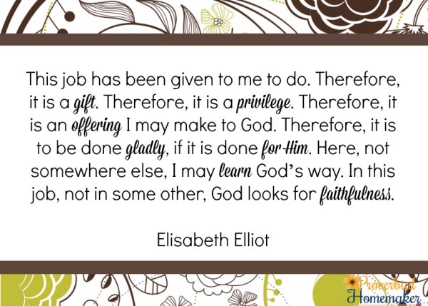 Elisabeth Elliot Quote