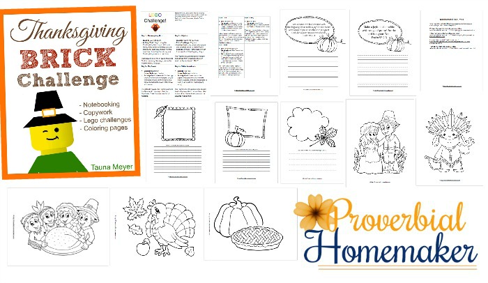 various Thanksgiving themed printable pages for kids
