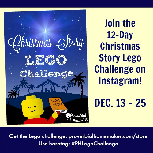 12-Day Christmas Lego Challenge on Instagram