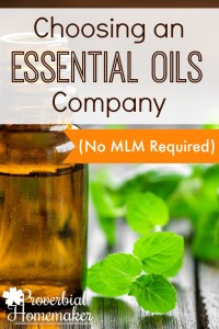 Such a helpful list! Great tips on choosing an essential oils company.