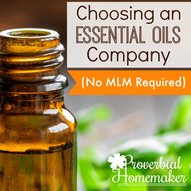 Such a helpful list! Great tips on choosing an essential oils company.