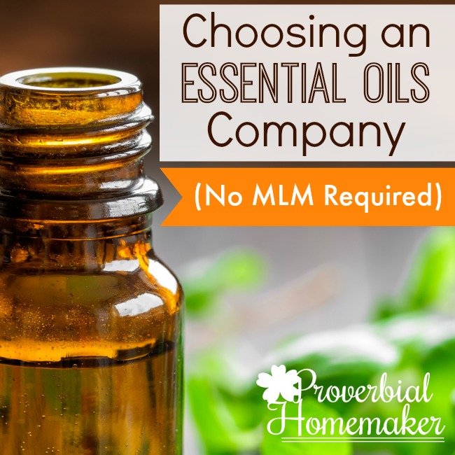 Essential Oils for Men - Proverbial Homemaker