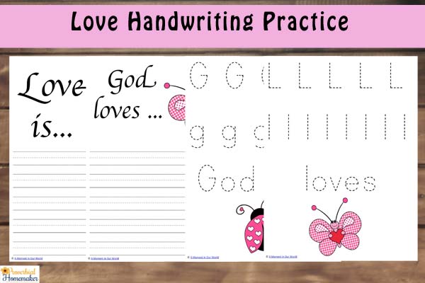 Love Printable Pack 2