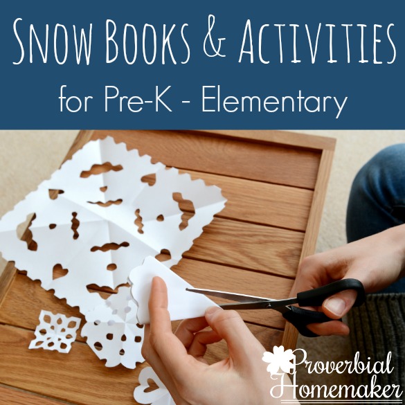 Looking for snow books and activities for learning and fun? Check out this BIG list!